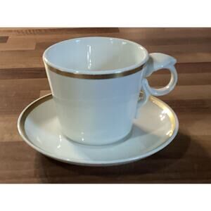 1970's Mayer China Coffee Cup & Saucer for The Forum of the Twelve Caesars